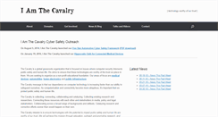 Desktop Screenshot of iamthecavalry.org